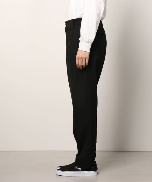 city（シティ）の「ナイスマテリアルパンツ/NICE MATERIAL PANTS（スラックス・メンズ・ブラック/ブラウン・1/2/3）」の4枚目の写真