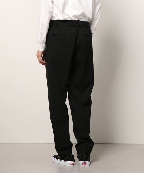 city（シティ）の「ナイスマテリアルパンツ/NICE MATERIAL PANTS（スラックス・メンズ・ブラック/ブラウン・1/2/3）」の3枚目の写真