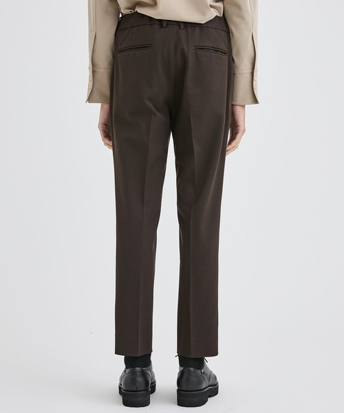 city（シティ）の「ナイスマテリアルパンツ/NICE MATERIAL PANTS（スラックス・メンズ・ブラック/ブラウン・1/2/3）」の18枚目の写真