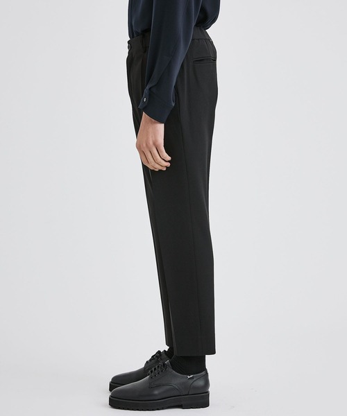 city（シティ）の「ナイスマテリアルパンツ/NICE MATERIAL PANTS（スラックス・メンズ・ブラック/ブラウン・1/2/3）」の8枚目の写真