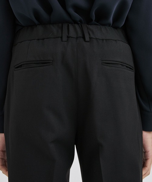 city（シティ）の「ナイスマテリアルパンツ/NICE MATERIAL PANTS（スラックス・メンズ・ブラック/ブラウン・1/2/3）」の12枚目の写真
