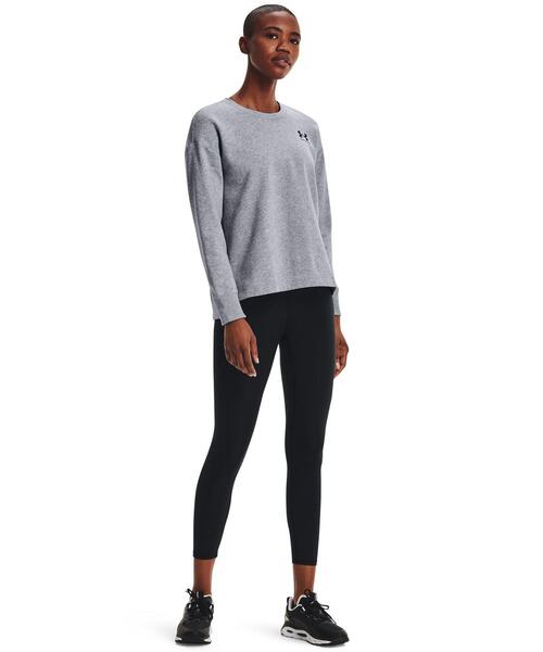 UNDER ARMOUR（アンダーアーマー）の「UAライバルフリース オーバーサイズ クルー（トレーニング/レディース）（スウェット・レディース・ブラック/グレー・S/M/L/XL）」の4枚目の写真