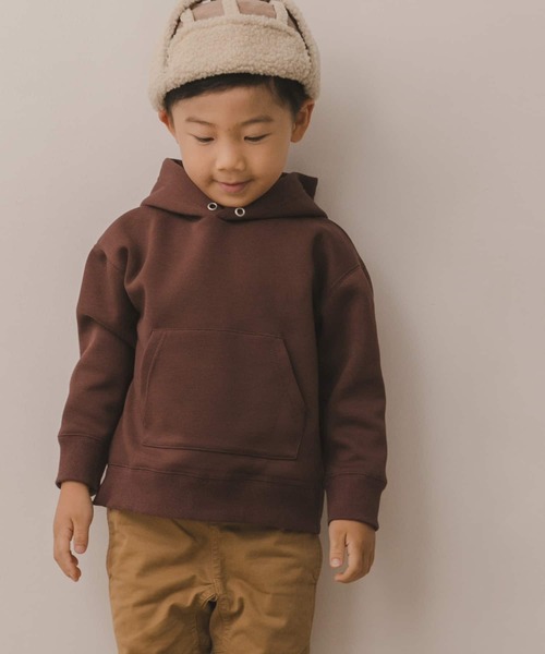 URBAN RESEARCH DOORS（アーバンリサーチドアーズ）の「プルオーバーフーディ(KIDS)（パーカー・キッズ・グレー系その他/ブラウン系その他・105/120/135/150）」の6枚目の写真