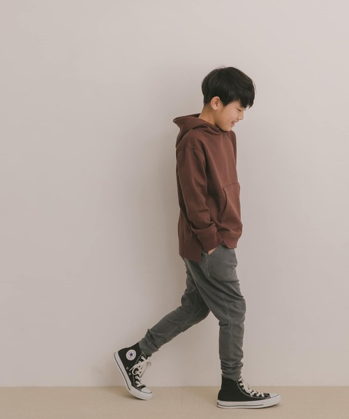 URBAN RESEARCH DOORS（アーバンリサーチドアーズ）の「プルオーバーフーディ(KIDS)（パーカー・キッズ・グレー系その他/ブラウン系その他・105/120/135/150）」の15枚目の写真