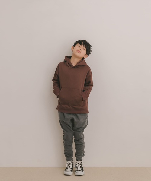 URBAN RESEARCH DOORS（アーバンリサーチドアーズ）の「プルオーバーフーディ(KIDS)（パーカー・キッズ・グレー系その他/ブラウン系その他・105/120/135/150）」の16枚目の写真