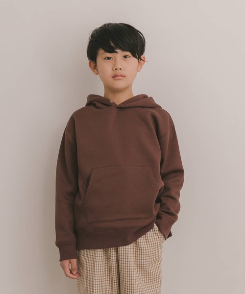 URBAN RESEARCH DOORS（アーバンリサーチドアーズ）の「プルオーバーフーディ(KIDS)（パーカー・キッズ・グレー系その他/ブラウン系その他・105/120/135/150）」の18枚目の写真
