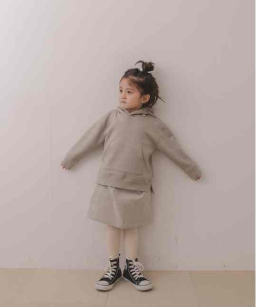 URBAN RESEARCH DOORS（アーバンリサーチドアーズ）の「プルオーバーフーディ(KIDS)（パーカー・キッズ・グレー系その他/ブラウン系その他・105/120/135/150）」の14枚目の写真