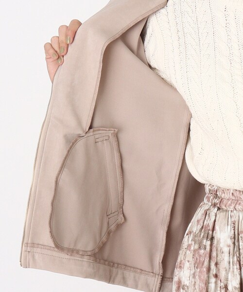 DRESKIP(ドレスキップ)の「◆もちもちダンボ-ルニットジップアップパーカー(パーカー・レディース・サンドベージュ/ダークブラウン/ブラウン系その他2・04/03/02)」の14枚目の写真