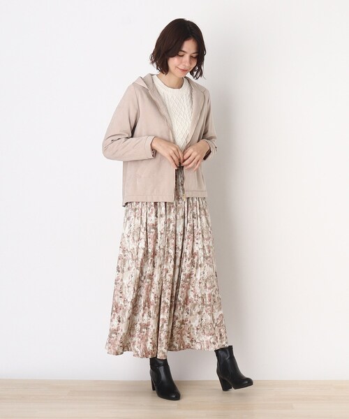 DRESKIP(ドレスキップ)の「◆もちもちダンボ-ルニットジップアップパーカー(パーカー・レディース・サンドベージュ/ダークブラウン/ブラウン系その他2・04/03/02)」の16枚目の写真