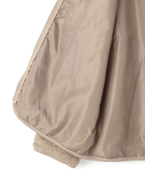 PEANUTS(ピーナッツ)の「【ピーナッツ/PEANUTS】SNOOPYボアジャケット(ダウンジャケット/コート・レディース・ネイビー/ベージュ/ピンク・3L/LL/L/M)」の16枚目の写真