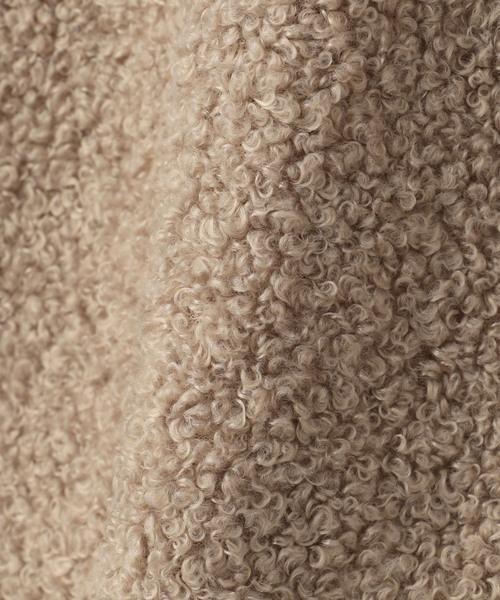 PEANUTS(ピーナッツ)の「【ピーナッツ/PEANUTS】SNOOPYボアジャケット(ダウンジャケット/コート・レディース・ネイビー/ベージュ/ピンク・3L/LL/L/M)」の18枚目の写真