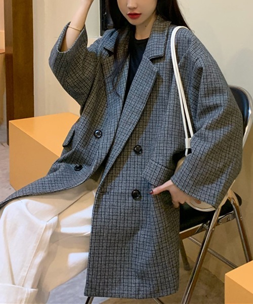 Dream garden（ドリームガーデン）の「オーバーサイズ チェック柄