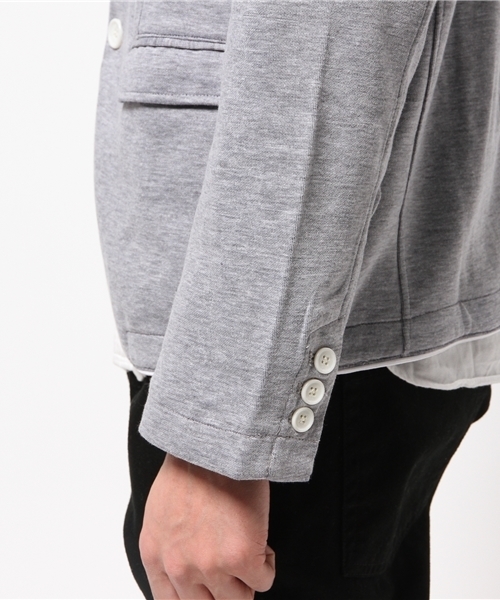 WEGO(ウィゴー)の「WEGO/ポンチテーラードジャケット(テーラードジャケット・メンズ・ブラック/ダークグレー/ネイビー・MEDIUM/LARGE)」の10枚目の写真