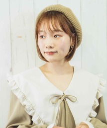 paravion | K/ニットベレー帽(ハンチング/ベレー帽)