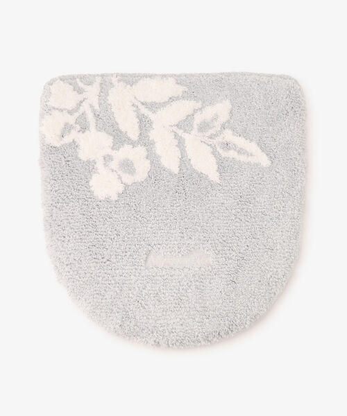 Afternoon Tea(アフタヌーンティー)の「フラワー柄トイレフタカバー(バス/トイレグッズ・レディース・ベージュ/グレー・ONE SIZE)」の2枚目の写真
