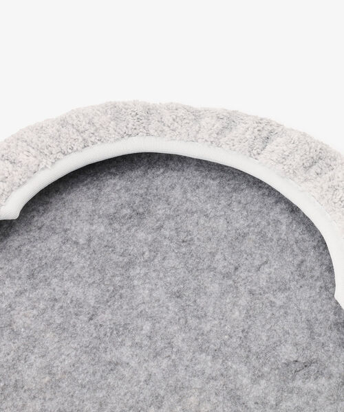 Afternoon Tea(アフタヌーンティー)の「フラワー柄トイレフタカバー(バス/トイレグッズ・レディース・ベージュ/グレー・ONE SIZE)」の5枚目の写真