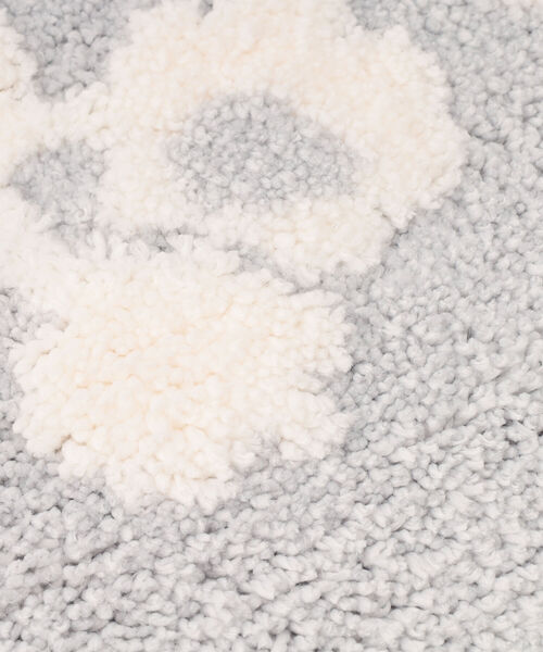 Afternoon Tea(アフタヌーンティー)の「フラワー柄トイレフタカバー(バス/トイレグッズ・レディース・ベージュ/グレー・ONE SIZE)」の4枚目の写真