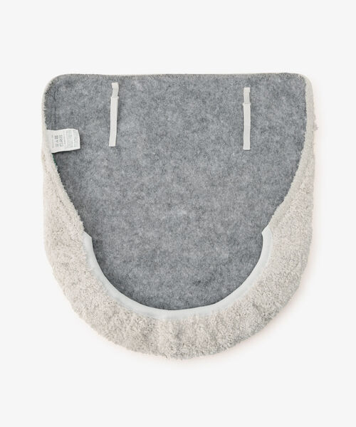 Afternoon Tea(アフタヌーンティー)の「フラワー柄トイレフタカバー(バス/トイレグッズ・レディース・ベージュ/グレー・ONE SIZE)」の3枚目の写真