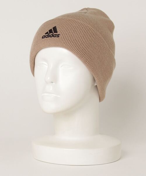 adidas（アディダス）の「【adidas/アディダス】ワンポイントロゴ アクリルニットワッチ（ニットキャップ/ビーニー・メンズ・ブラック/ベージュ/ネイビー/グレー/オリーブ・FREE）」の13枚目の写真