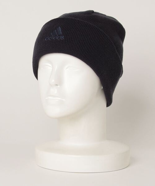adidas（アディダス）の「【adidas/アディダス】ワンポイントロゴ アクリルニットワッチ（ニットキャップ/ビーニー・メンズ・ブラック/ベージュ/ネイビー/グレー/オリーブ・FREE）」の15枚目の写真