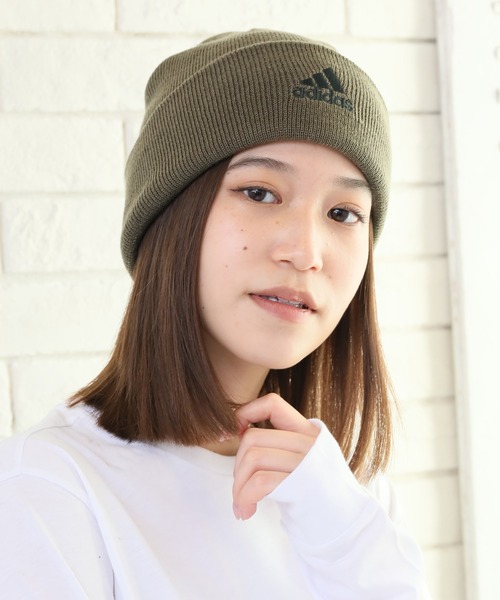 adidas（アディダス）の「【adidas/アディダス】ワンポイントロゴ アクリルニットワッチ（ニットキャップ/ビーニー・メンズ・ブラック/ベージュ/ネイビー/グレー/オリーブ・FREE）」の20枚目の写真