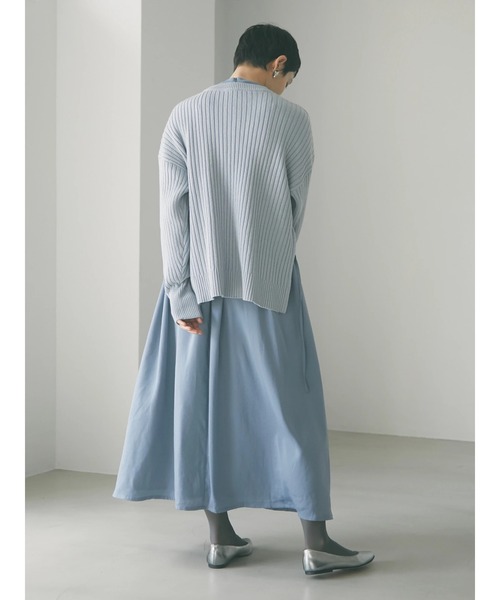 armonia（アルモニーア）の「armonia・柄編みニットプルオーバー＊（ニット/セーター・レディース・グレー/ブルー/ライトピンク/その他9・FREE）」の6枚目の写真