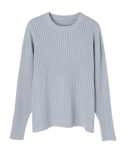 armonia（アルモニーア）の「armonia・柄編みニットプルオーバー＊（ニット/セーター・レディース・グレー/ブルー/ライトピンク/その他9・FREE）」の12枚目の写真