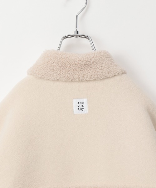 GLOBAL WORK(グローバルワーク)の「【AND YUA ANY】2SETモッズコート/215283(モッズコート・キッズ・カーキ/ブラック・150cm/160cm)」の10枚目の写真