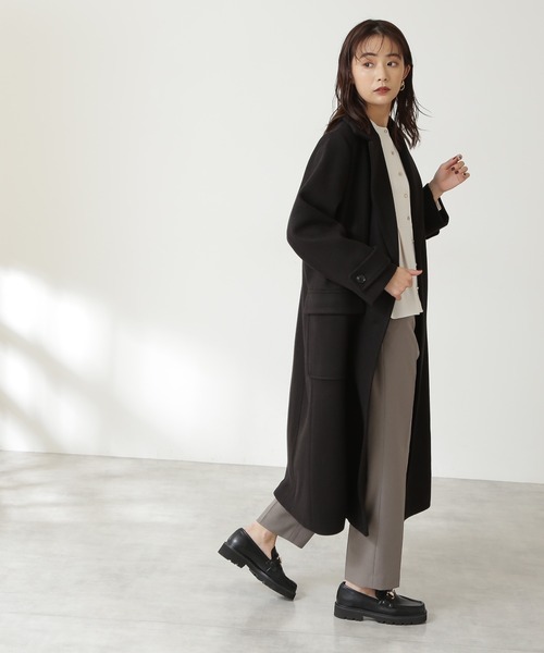 N.（N. Natural Beauty Basic）（エヌエヌナチュラルビューティーベーシック）の「【S Size Line】◆ツイルテーパードパンツ（その他パンツ・レディース・ネイビー/ピンク/グリーン/モカ・SMALL/MEDIUM）」の11枚目の写真