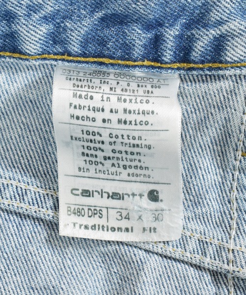 Carhartt(カーハート)の「【ヴィンテージ古着】Carhartt/カーハート デニムパンツ(デニムパンツ・メンズ・ブルー・34)」の7枚目の写真