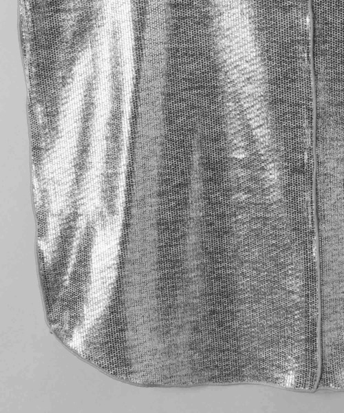 JEANASIS（ジーナシス）の「ハクプリントシャイニータンク/264568（タンクトップ・レディース・ブラック/シルバー/ゴールド・FREE）」の8枚目の写真