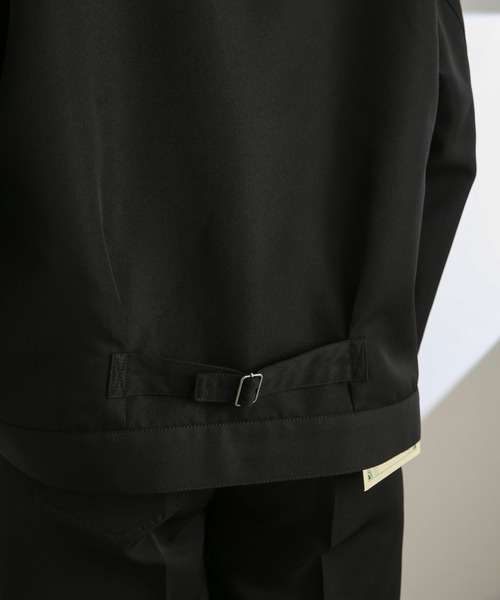 SENSE OF PLACE by URBAN RESEARCH（センスオブプレイスバイアーバンリサーチ）の「『セットアップ対応』 1st type Gジャン（ブルゾン・メンズ・ブラック/ネイビー/ライトベージュ・MEDIUM/LARGE）」の16枚目の写真