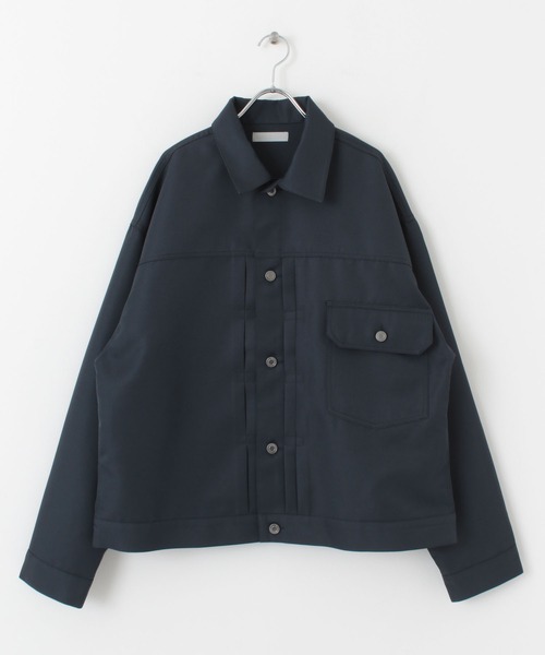 SENSE OF PLACE by URBAN RESEARCH（センスオブプレイスバイアーバンリサーチ）の「『セットアップ対応』 1st type Gジャン（ブルゾン・メンズ・ブラック/ネイビー/ライトベージュ・MEDIUM/LARGE）」の20枚目の写真