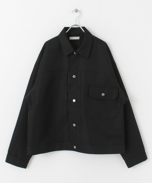 SENSE OF PLACE by URBAN RESEARCH（センスオブプレイスバイアーバンリサーチ）の「『セットアップ対応』 1st type Gジャン（ブルゾン・メンズ・ブラック/ネイビー/ライトベージュ・MEDIUM/LARGE）」の22枚目の写真