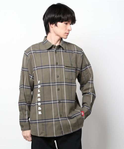 セール メンズ ネルチェックシャツ ロングスリーブ シャツ ブラウス Dickies ディッキーズ のファッション通販 Zozotown