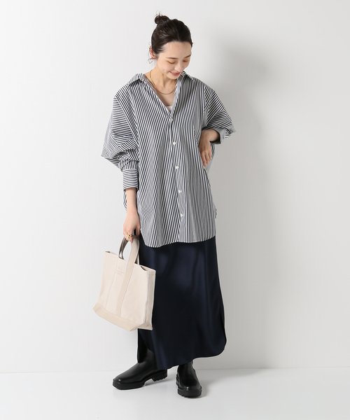 plage（プラージュ）の「タイプライターシャツ◆（シャツ/ブラウス・レディース・ホワイト/ブラック/サックスブルー・36/38）」の4枚目の写真