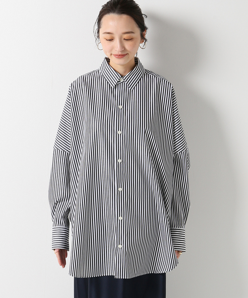 plage（プラージュ）の「タイプライターシャツ◆（シャツ/ブラウス・レディース・ホワイト/ブラック/サックスブルー・36/38）」の10枚目の写真