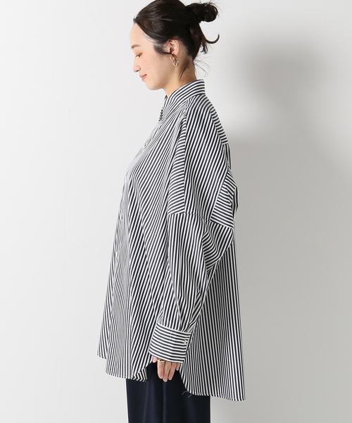 plage（プラージュ）の「タイプライターシャツ◆（シャツ/ブラウス・レディース・ホワイト/ブラック/サックスブルー・36/38）」の11枚目の写真