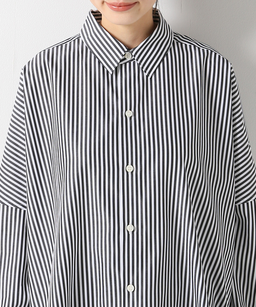 plage（プラージュ）の「タイプライターシャツ◆（シャツ/ブラウス・レディース・ホワイト/ブラック/サックスブルー・36/38）」の13枚目の写真