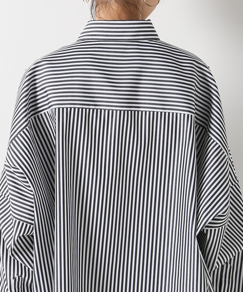 plage（プラージュ）の「タイプライターシャツ◆（シャツ/ブラウス・レディース・ホワイト/ブラック/サックスブルー・36/38）」の14枚目の写真