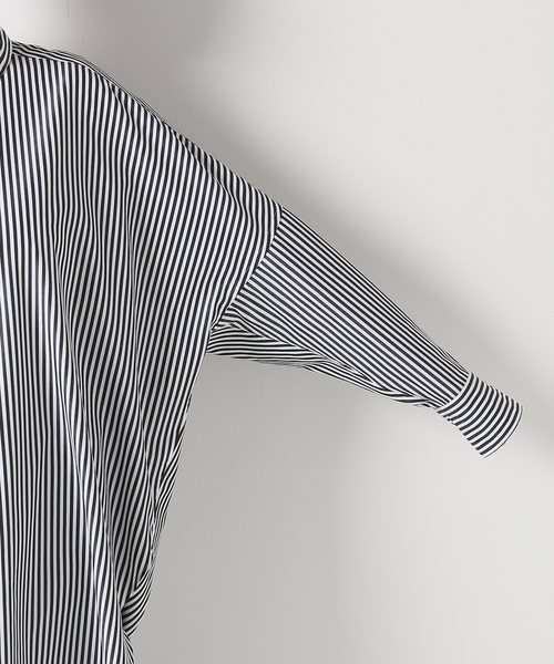 plage（プラージュ）の「タイプライターシャツ◆（シャツ/ブラウス・レディース・ホワイト/ブラック/サックスブルー・36/38）」の15枚目の写真