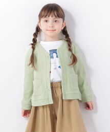 SHIPS any（シップス エニィ）の「SHIPS any: ワッフル Vネック カーディガン<KIDS>（カーディガン/ボレロ・キッズ）」