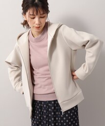 SOUP | ◆6色展開/なめらかタッチキレイ色Zipパーカー(パーカー)