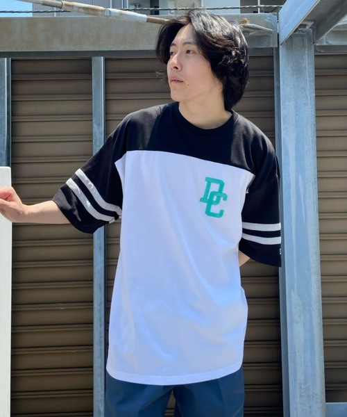 超希少ダブルアールエル杢調染み込みロゴテイシャツSサイズ セール】リキッドロゴ 長袖Tシャツ（Tシャツ/カットソー