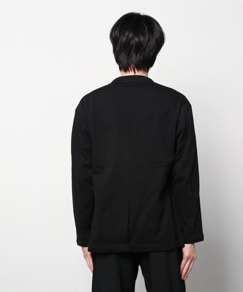 NAVY(ネイビー)の「SOLOTEX(R)使用 ニットストレッチジャケット(テーラードジャケット・メンズ・ブラック/ネイビー・S/M/L/XL)」の22枚目の写真