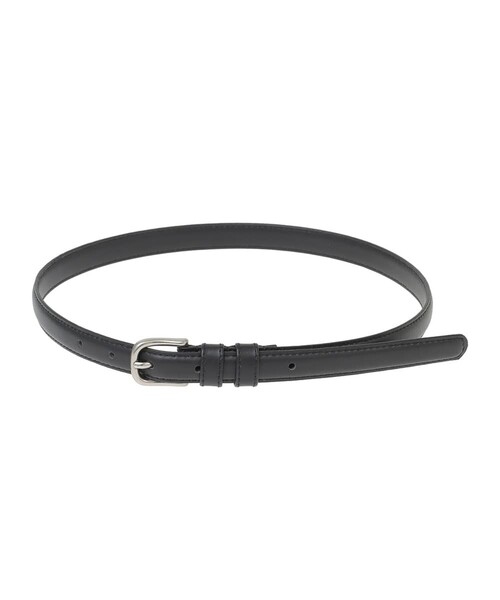 CLANE(クラネ)の「【CLANE/クラネ】DOUBLE LOOP BELT/ダブルループベルト 12136-8082(ベルト・レディース・グレー/ブラック/ブラウン・FREE)」の2枚目の写真