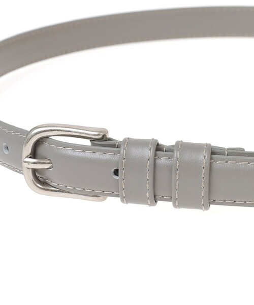 CLANE(クラネ)の「【CLANE/クラネ】DOUBLE LOOP BELT/ダブルループベルト 12136-8082(ベルト・レディース・グレー/ブラック/ブラウン・FREE)」の7枚目の写真