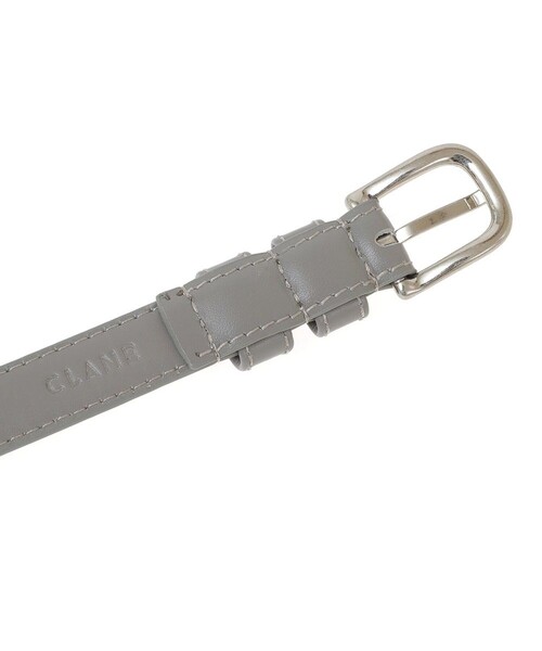 CLANE(クラネ)の「【CLANE/クラネ】DOUBLE LOOP BELT/ダブルループベルト 12136-8082(ベルト・レディース・グレー/ブラック/ブラウン・FREE)」の9枚目の写真