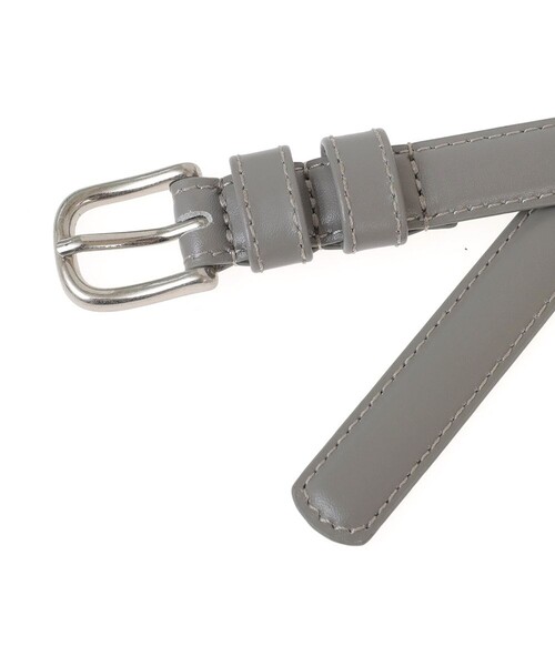 CLANE(クラネ)の「【CLANE/クラネ】DOUBLE LOOP BELT/ダブルループベルト 12136-8082(ベルト・レディース・グレー/ブラック/ブラウン・FREE)」の5枚目の写真