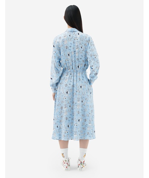 Maison Kitsune（メゾンキツネ）の「OLY KIMONO SILK DRESS